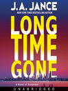 Long Time Gone (MP3): J. P. Beaumont Series, Book 16